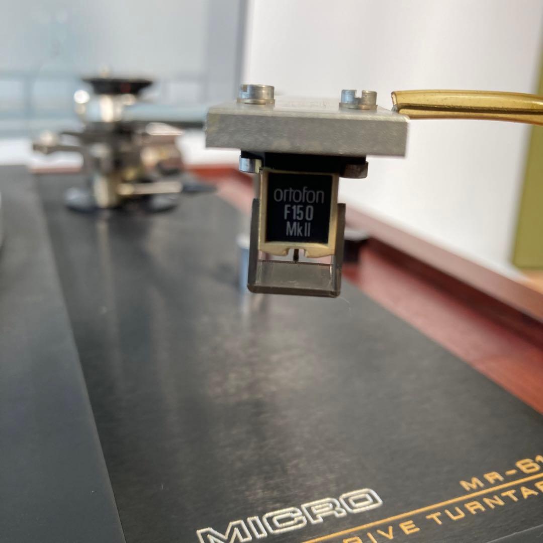 ✨MICROプレーヤー　MR-611 動作品　レコード　ターンテーブル