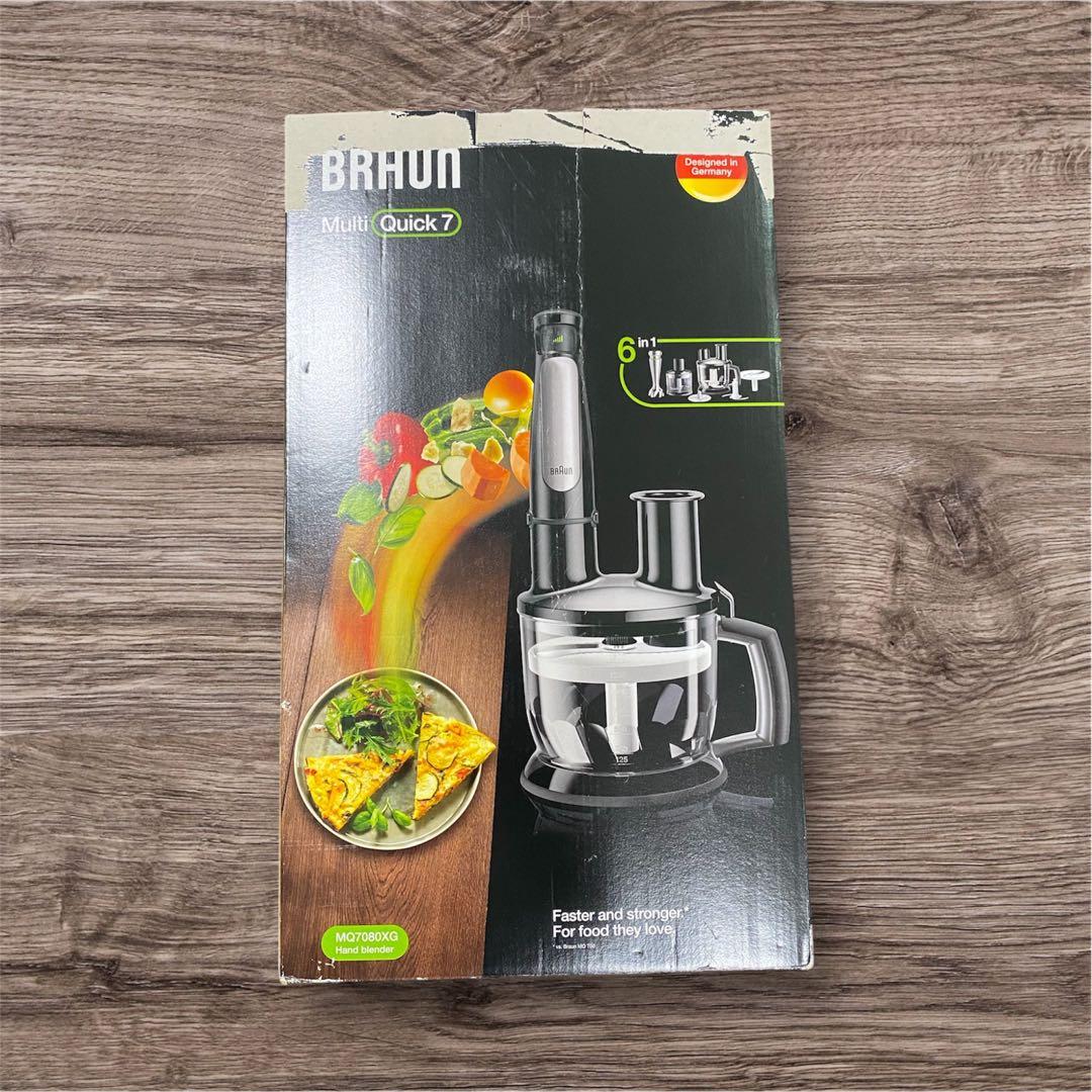 BRAUN multi QUICK7 デロンギハンドブレンダー　mq7080xg