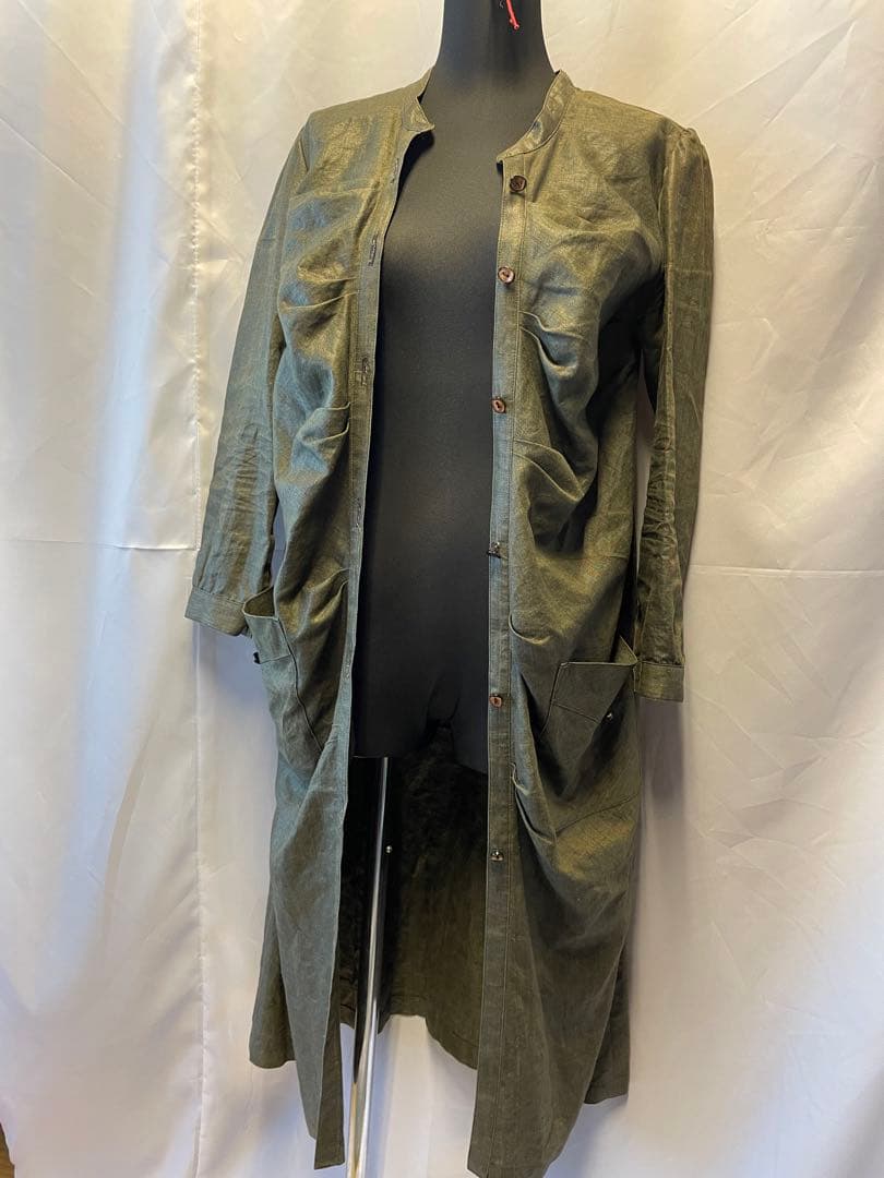 (57)✝更に値下げしました‼️（大幅値下げ‼️）カーキーワンピース