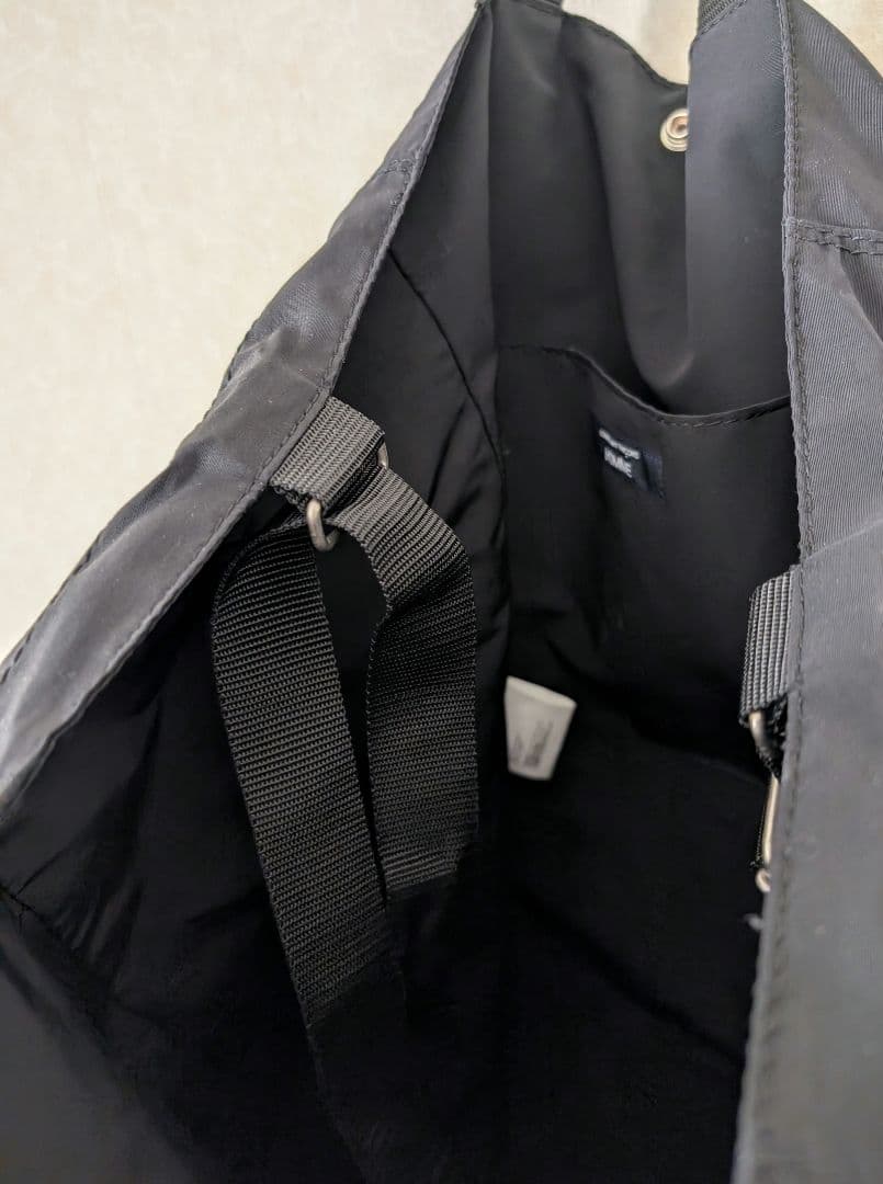 こ*じ様 コム デ ギャルソン オム　綿ナイロングログラン 2WAY BAG