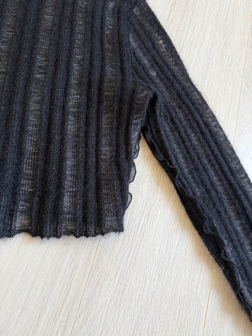 FENDI ニット フリル ブラック