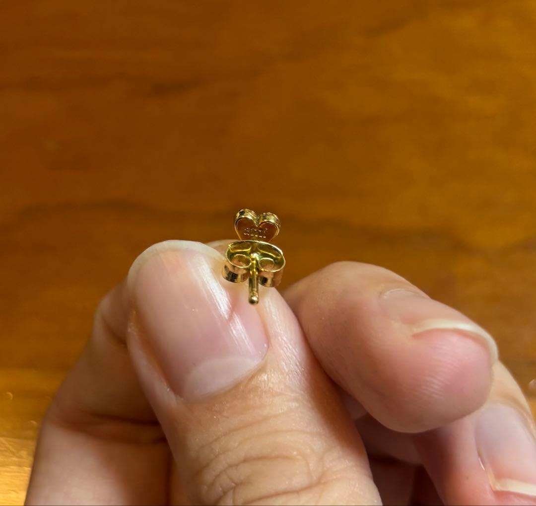 ami paris アミパリ ゴールド ハート ピアス 片耳 箱付き