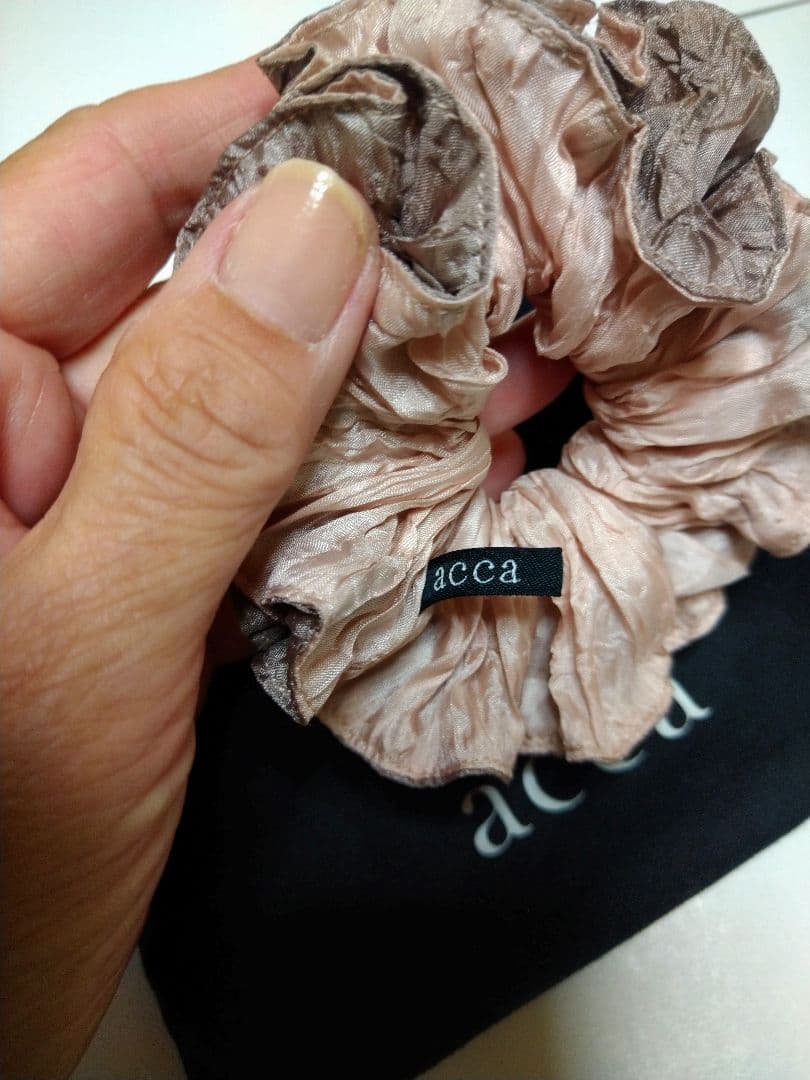 acca マシュマロ　シュシュ