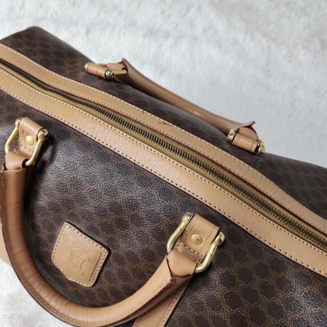 CELINE セリーヌ ボストンバッグ マカダム M14 旅行バッグ 大容量