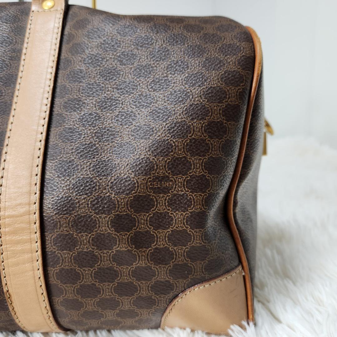 CELINE セリーヌ ボストンバッグ マカダム M14 旅行バッグ 大容量