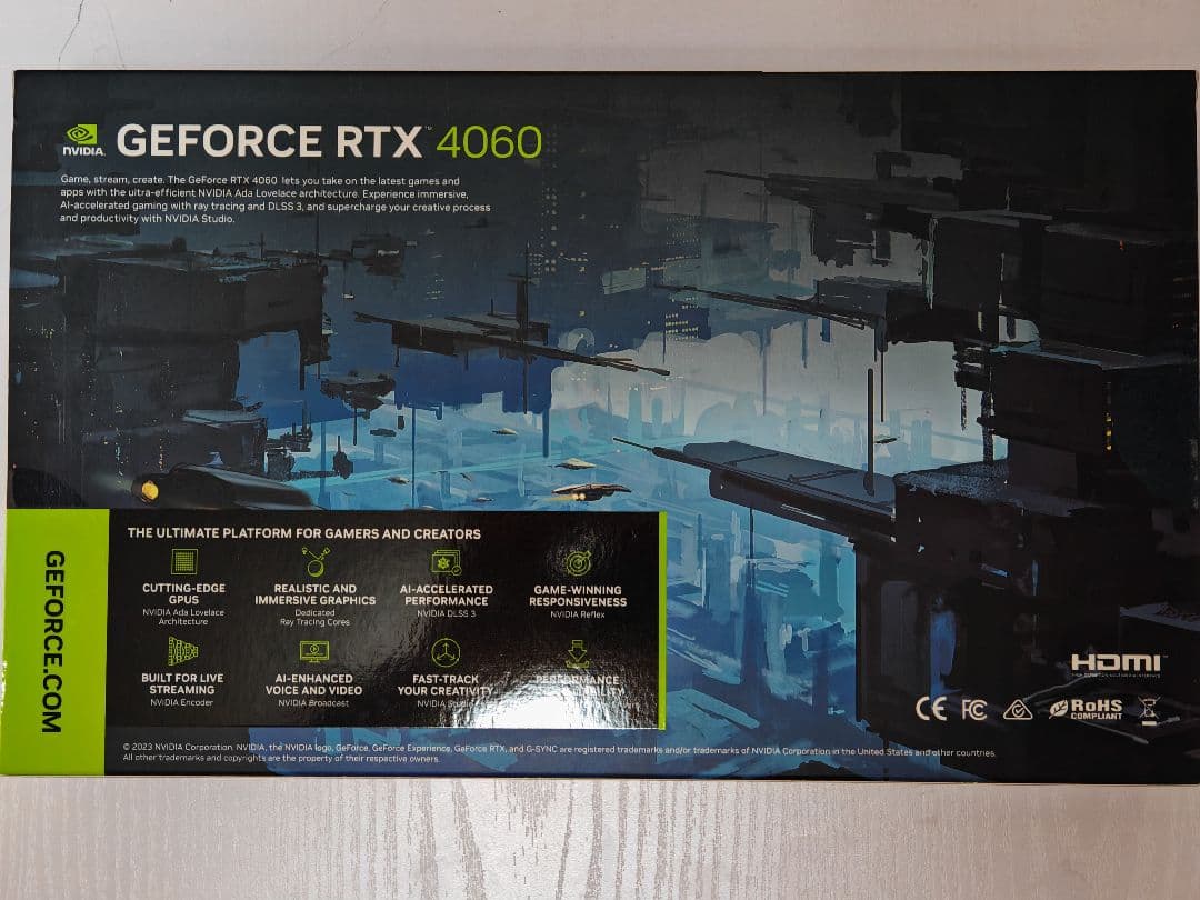 玄人志向 GEFORCE RTX4060