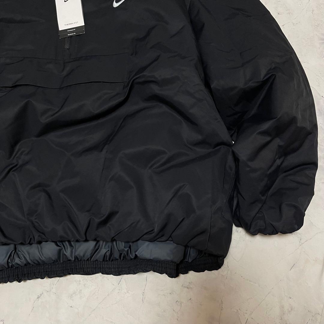 新品 NIKE ナイキ ハーフジップ 厚手ジャケット 黒 ブラック 3XL