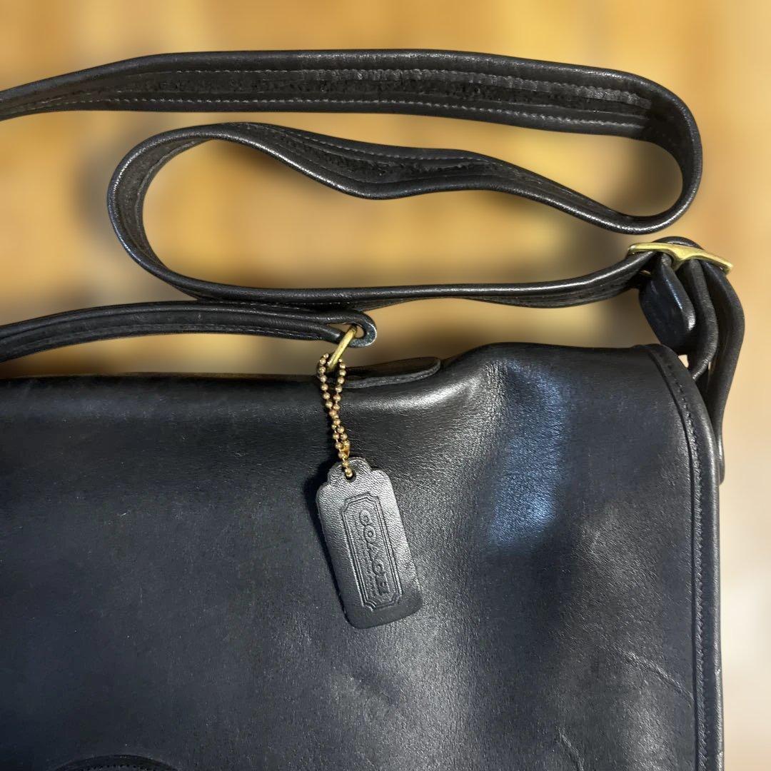 OLDコーチ　COACH ターンロックブリーフケース　ブラック