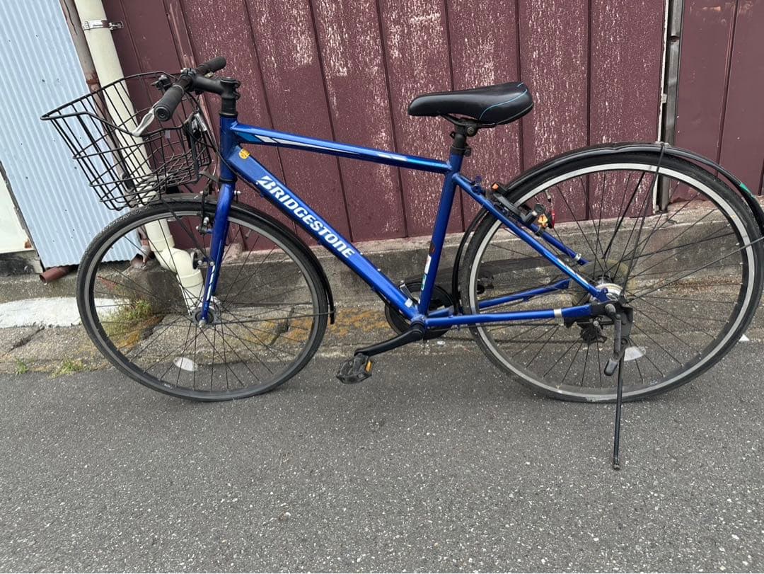 【雄ゆう】ブリヂストン クロスバイク TB1 オーシャンブルー