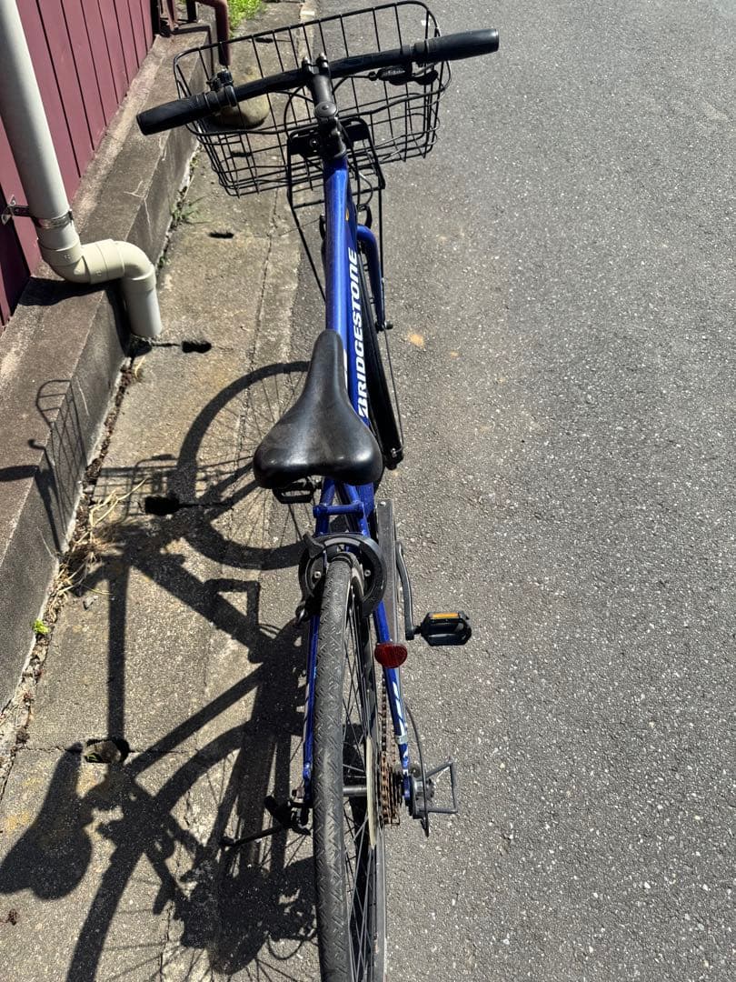 【雄ゆう】ブリヂストン クロスバイク TB1 オーシャンブルー