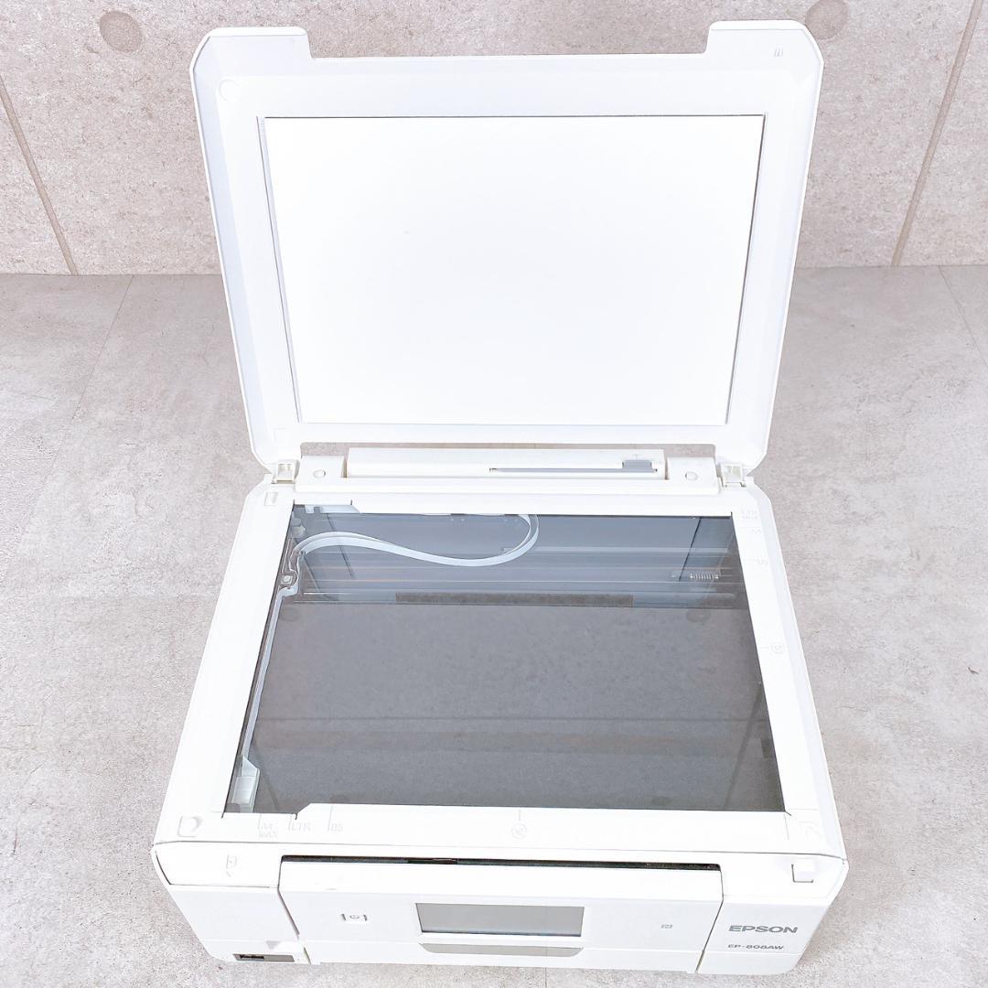 【現状品】EPSON インクジェットプリンター EP-808AW