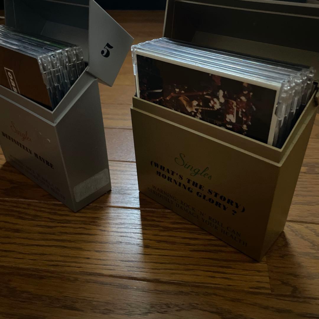 オアシス/CDボックス　ゴールド・シルバーセット