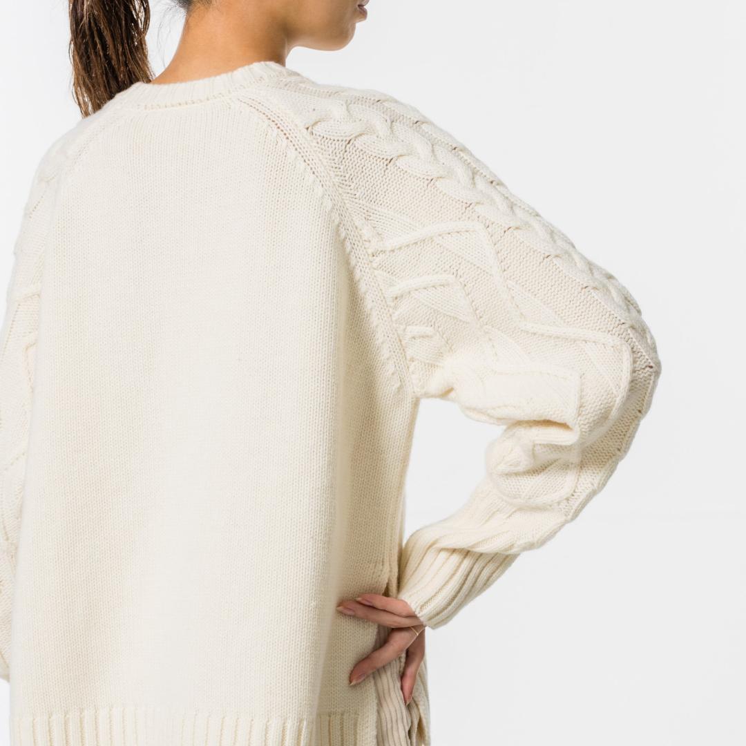 定価¥78,900 TEECHI ティーチ シェパードニットオールカシミヤ 美品