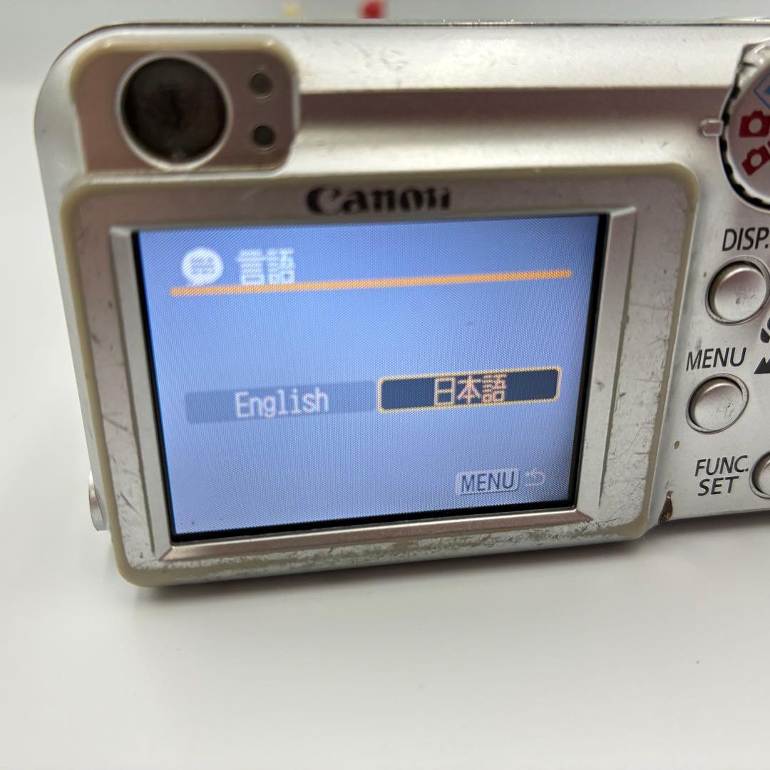 ★動作確認済★ CANON PowerShot A460 PC1226 単三電池