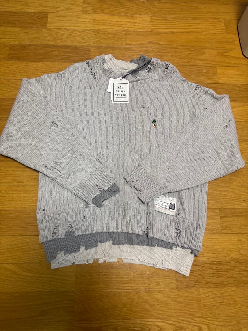 Maison Mihara Yasuhiro トリプルレイヤード ニット