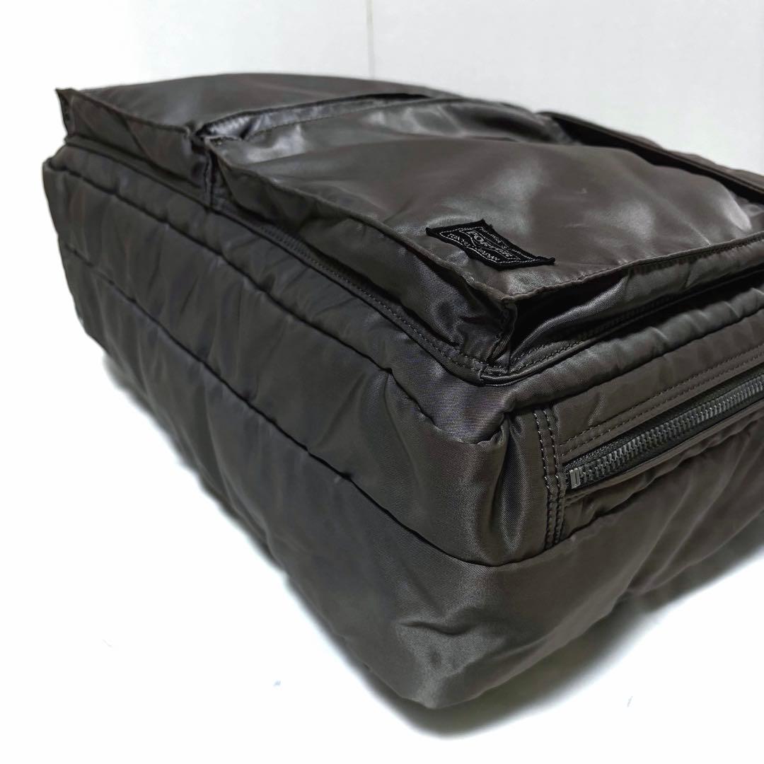 新型✨極美品 ポータータンカー ビジネスバッグ3way 2層 A4可 グレー