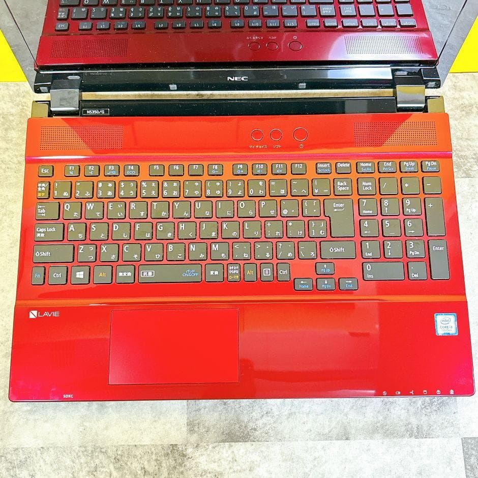 きれいな赤❣新品SSD480GB✨ブルーレイ フルHD カメラWindows11