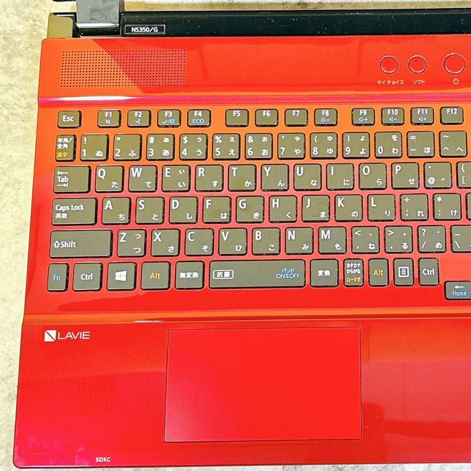 きれいな赤❣新品SSD480GB✨ブルーレイ フルHD カメラWindows11