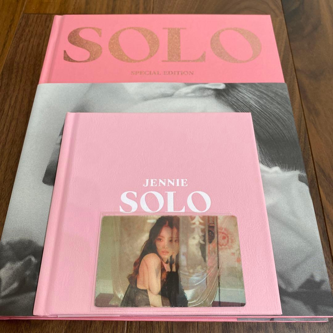 jennie solo ジェニ トレカ レンチキュラー レンティキュラー
