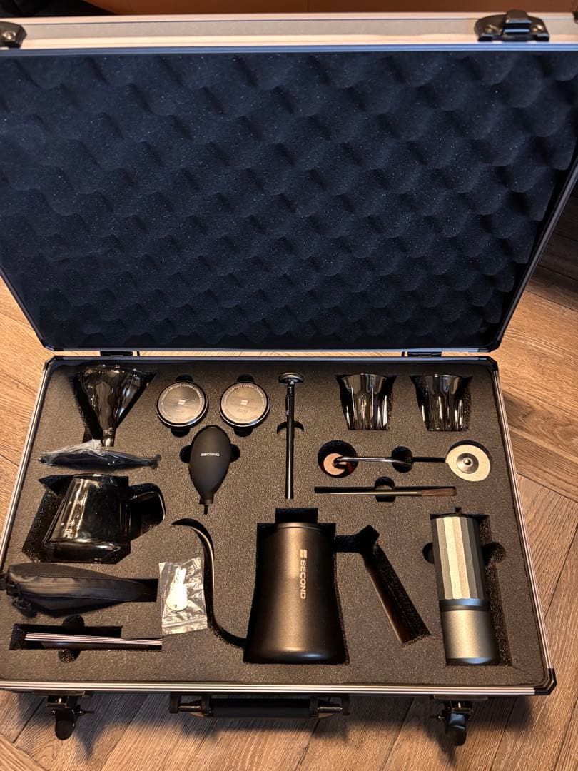 コーヒーメーカーセット　アタッシュケース入り　コーヒードリッパー