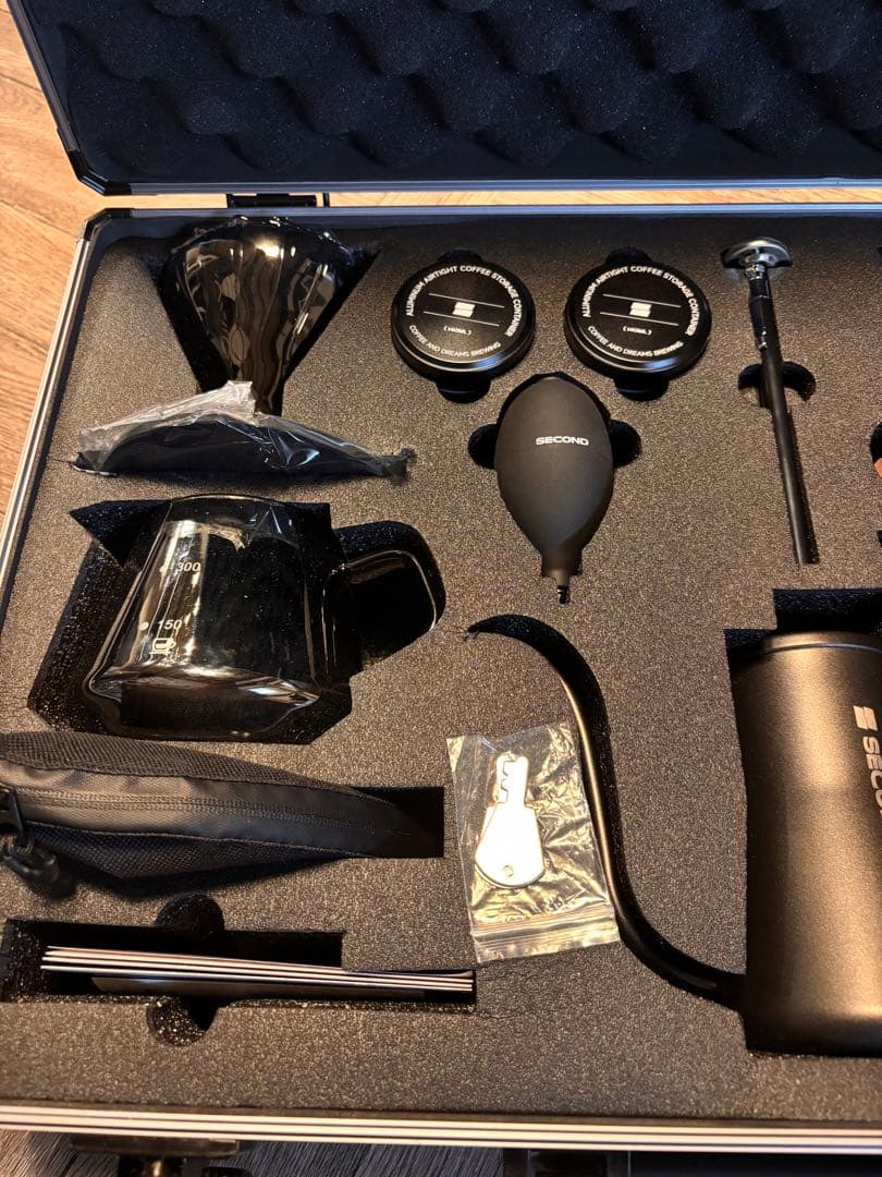 コーヒーメーカーセット　アタッシュケース入り　コーヒードリッパー