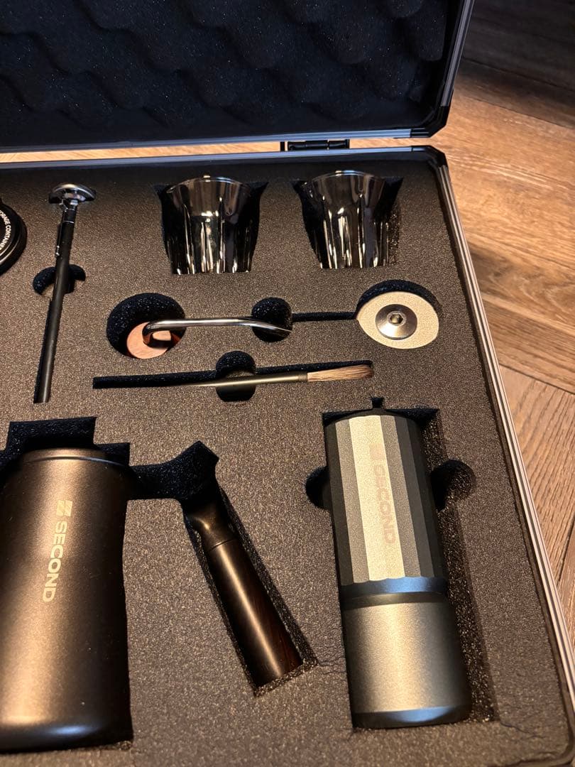 コーヒーメーカーセット　アタッシュケース入り　コーヒードリッパー