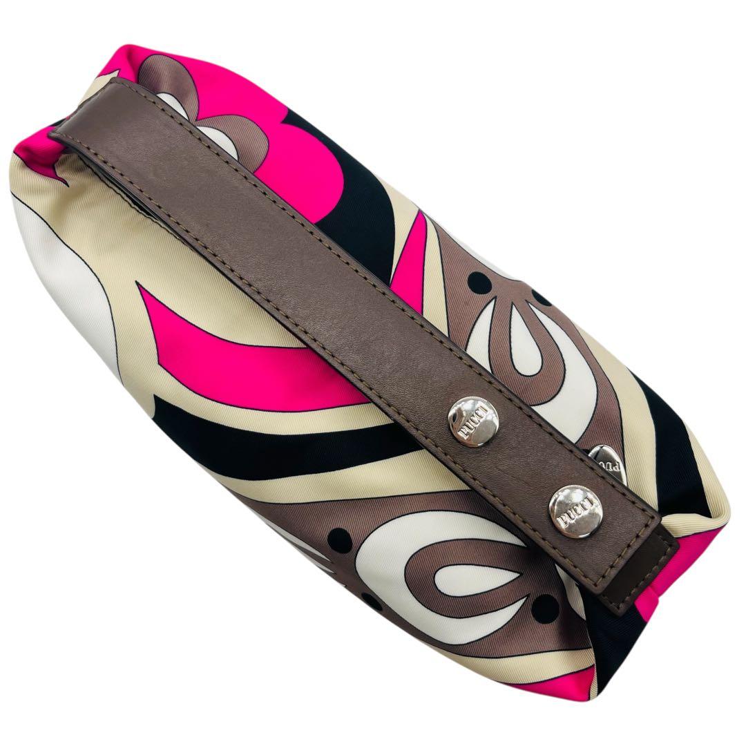 極美品✨EMILIO PUCCI ポーチ　アクセサリーポーチ　プッチ柄
