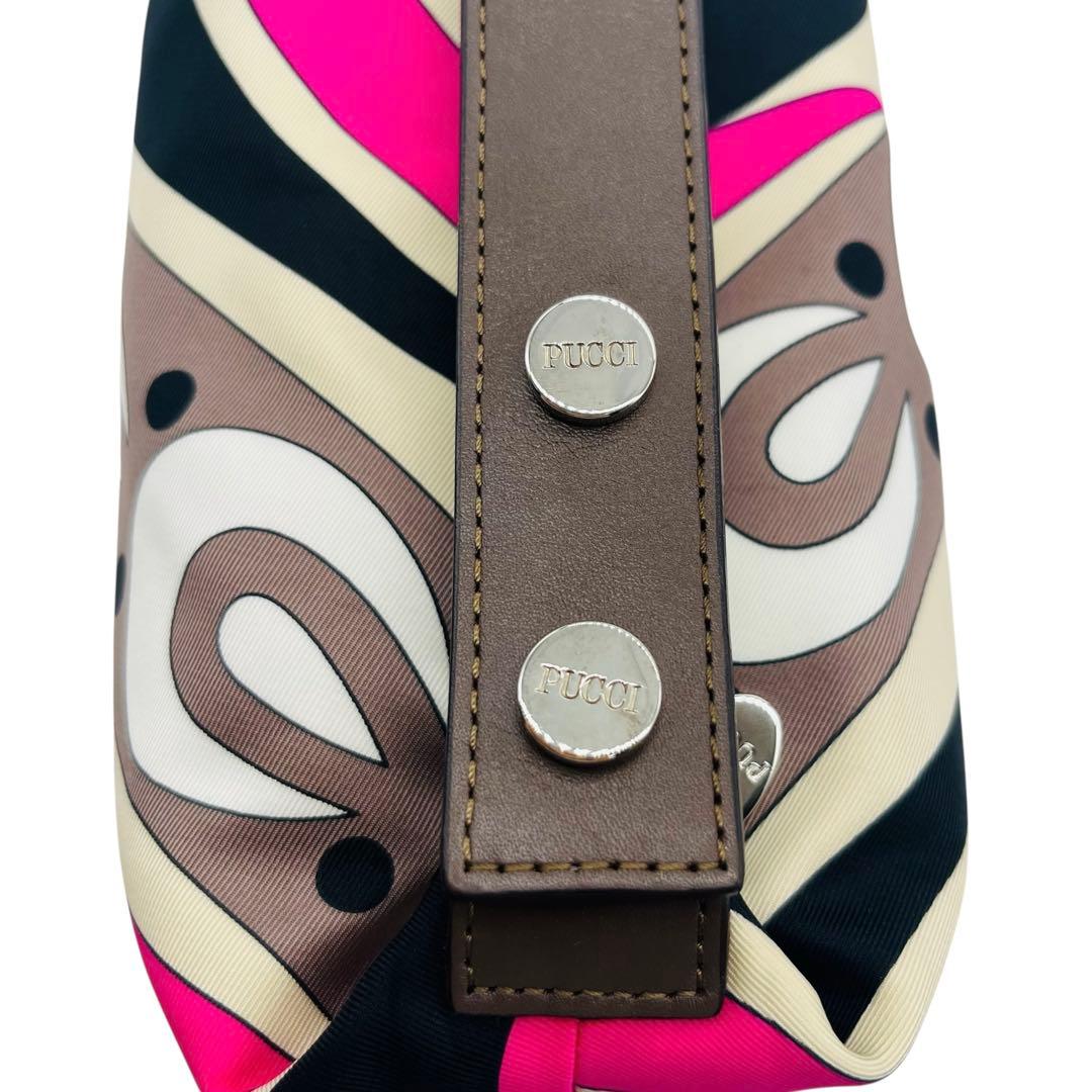 極美品✨EMILIO PUCCI ポーチ　アクセサリーポーチ　プッチ柄