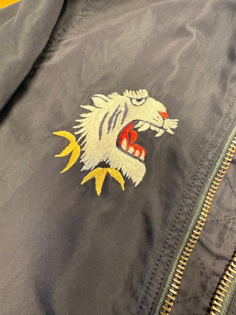 REMI RELIEF 66ナイロンボマージャケット ALASKA スカジャン