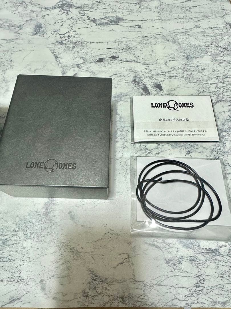 LONE ONESロンワンズ シルククロス XS ペンダント ギャランティあり