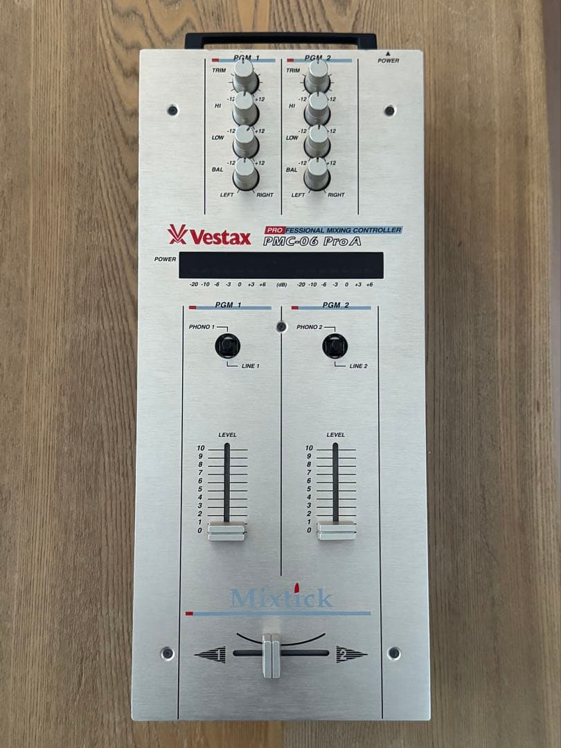 動作良好 Vestax 2ch DJミキサー PMC-06 Pro ベスタクス