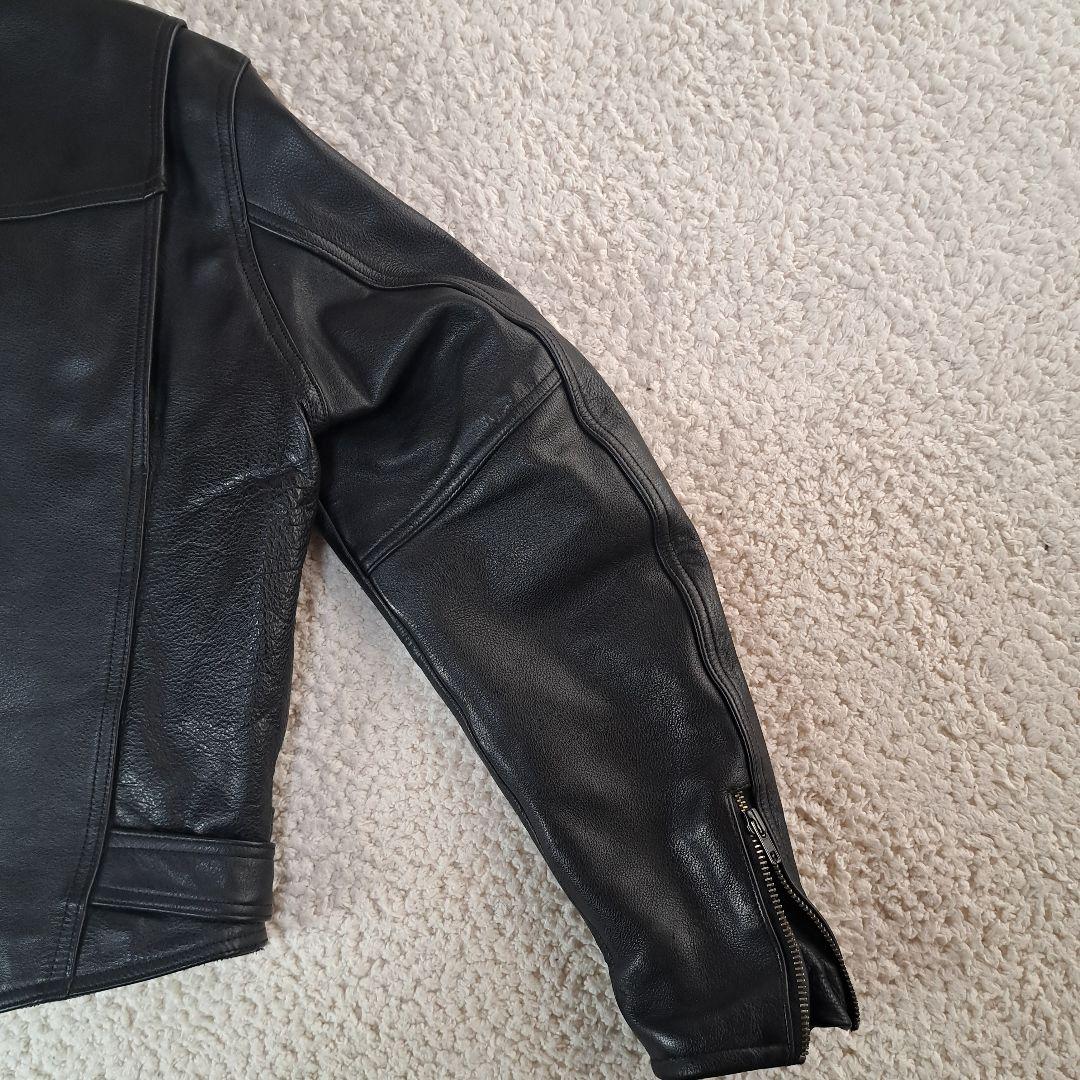 【極美品】 ダブルライダースジャケット 黒 Lサイズ