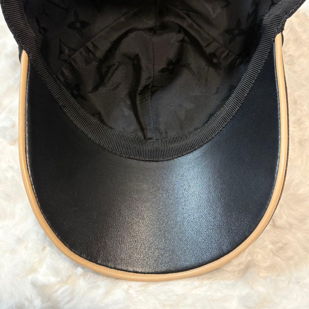 ルイヴィトン キャップ IVゲットレディー モノグラム ノワール M