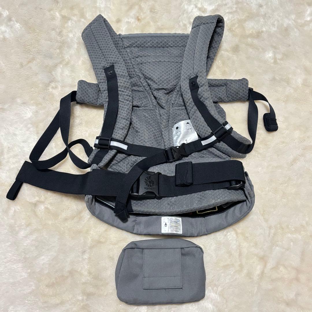 ⭐️美品⭐️エルゴ　オムニブリーズ　抱っこ紐　グラファイトグレー