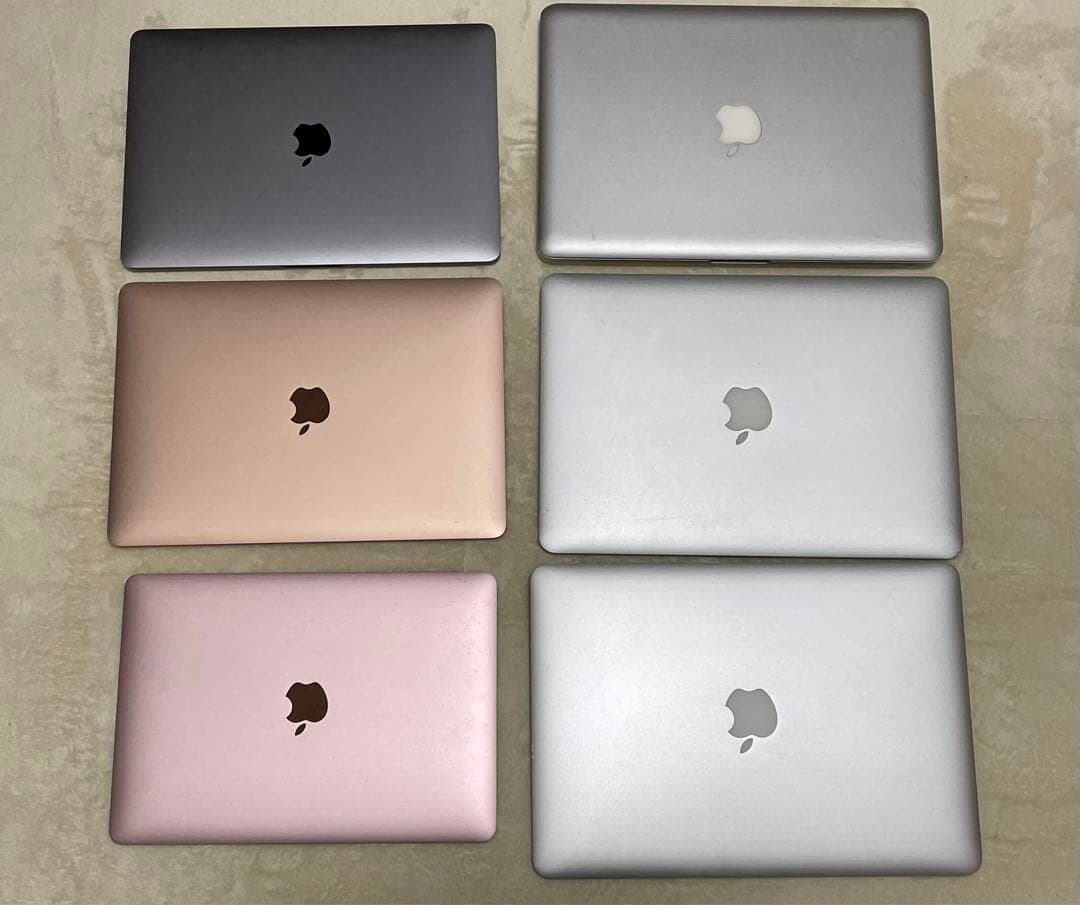 【ジャンク品】MacBook まとめ売り 6台セット 電源不可 部品取り用