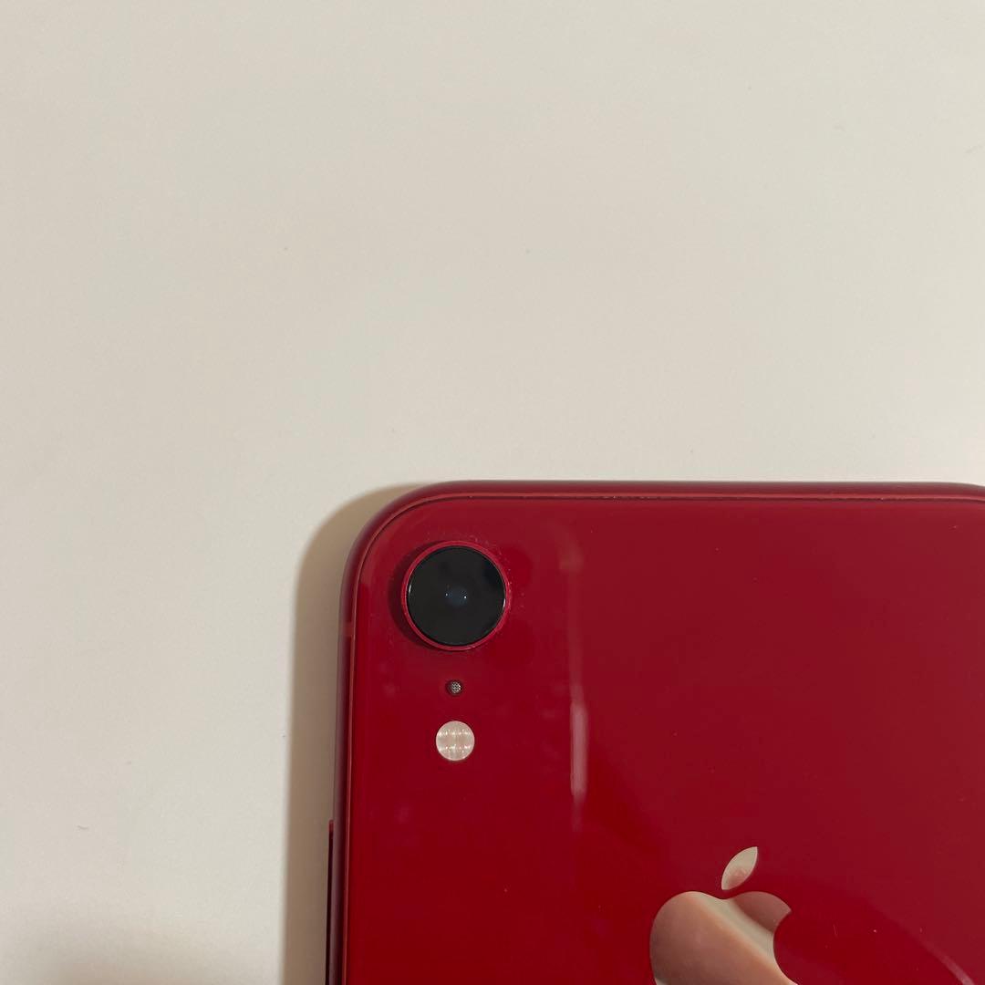 【美品】Apple iPhone XR レッド 64ギガ