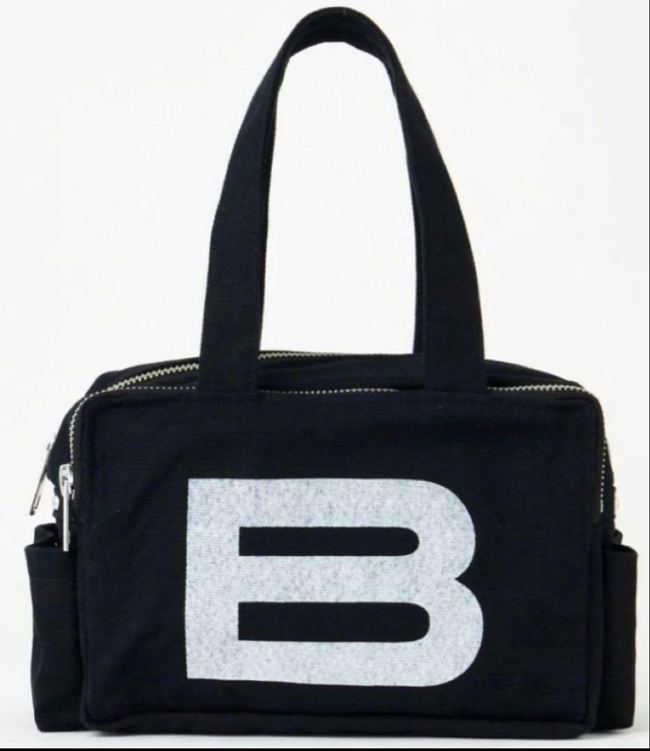 バッグ BEEDEN MINI B LOGO BAG BLACK