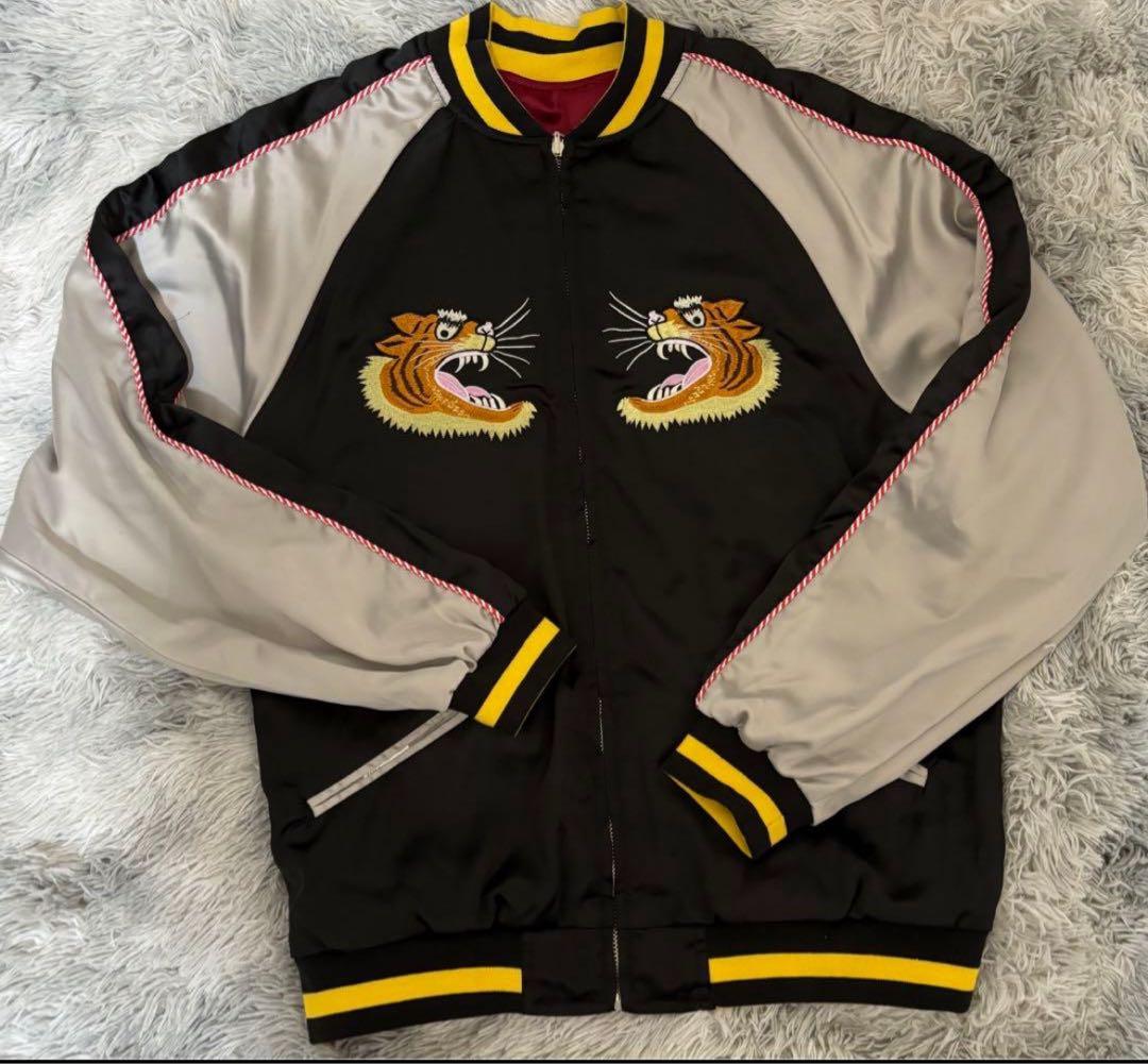 【ダウンタウン浜田・キスマイ藤ヶ谷＆横尾 着用】　ラピーヌ　スカジャン　L