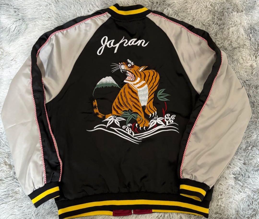 【ダウンタウン浜田・キスマイ藤ヶ谷＆横尾 着用】　ラピーヌ　スカジャン　L