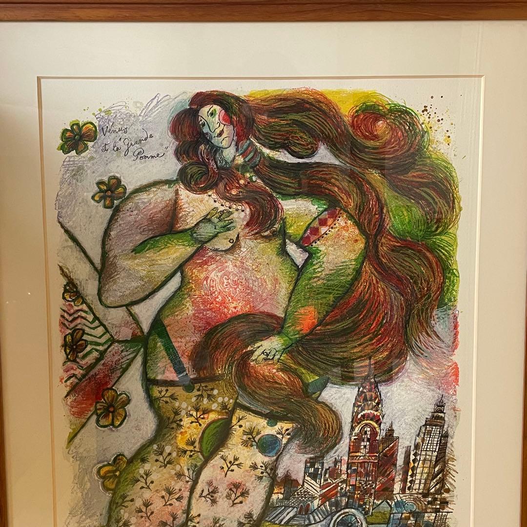 海外 幻想 画家 テオ・トビアス 版画 リトグラフ