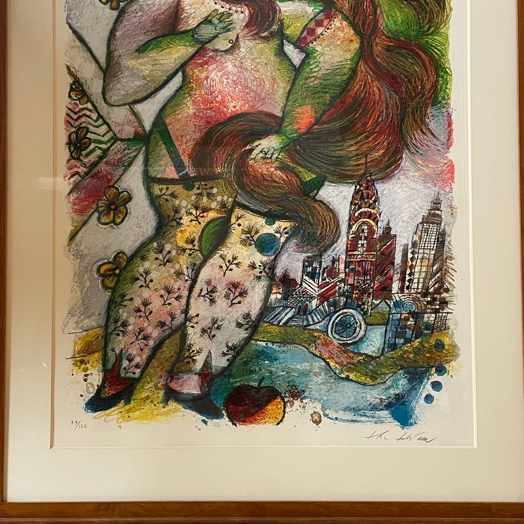 海外 幻想 画家 テオ・トビアス 版画 リトグラフ