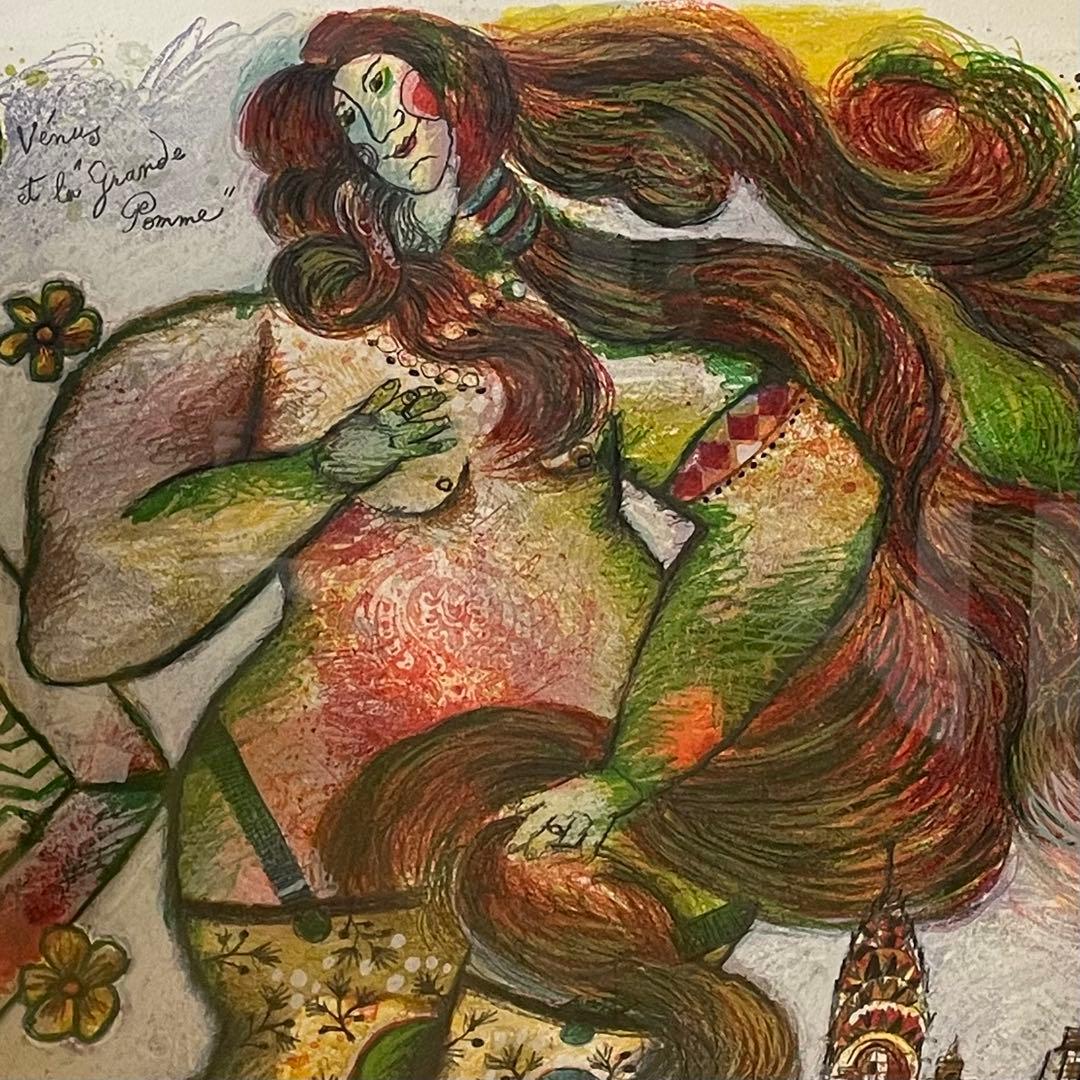 海外 幻想 画家 テオ・トビアス 版画 リトグラフ