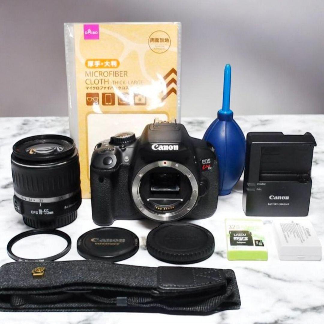 ♥初心者安心モデル♥Canon Kiss X6i♥高画質 バリアングル液晶