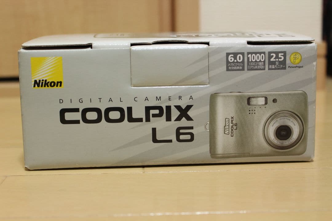 【激レア】Nikon ニコン COOLPIX L6 箱付き・電池・SD付属