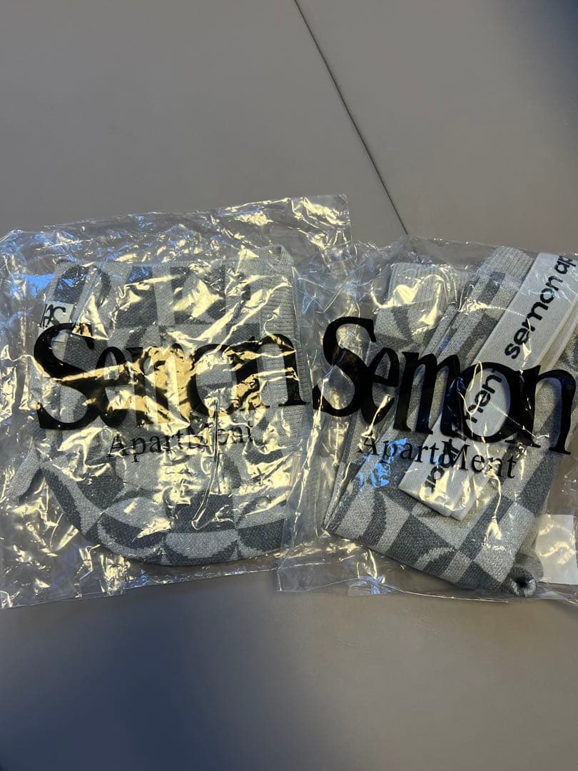 新品未使用　semonapartment PATTERN JAGGARD