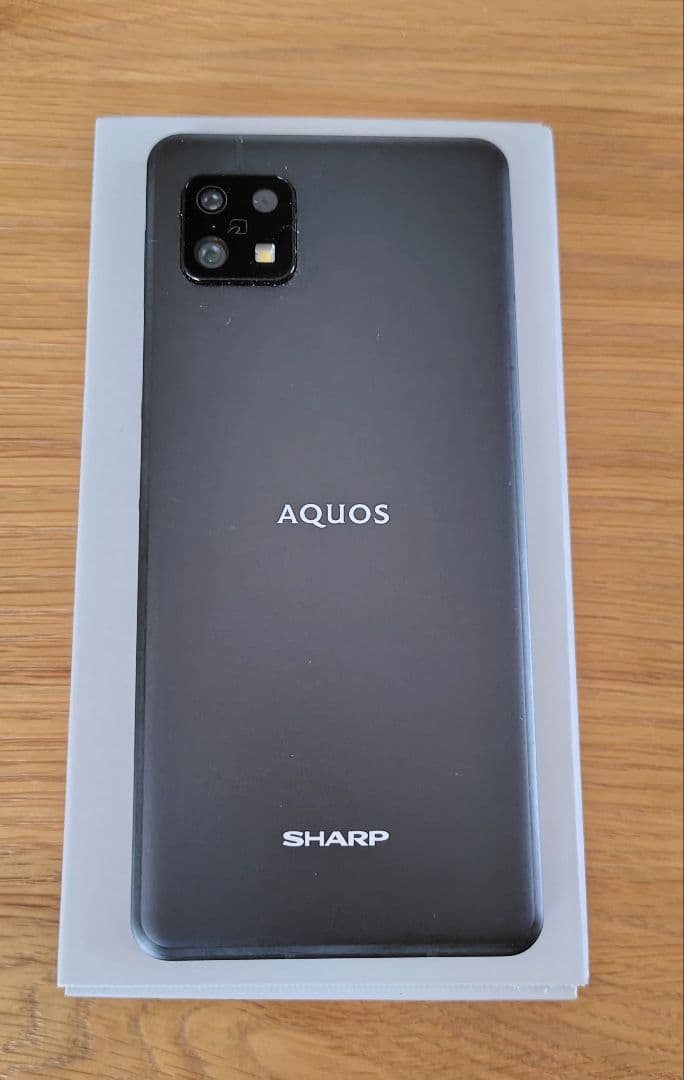 ★美品★SHARP AQUOS sense6 SH-RM19 SIMフリー 黒