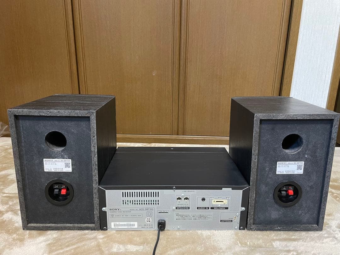 SONY ミニコンポ CMT-SBT100