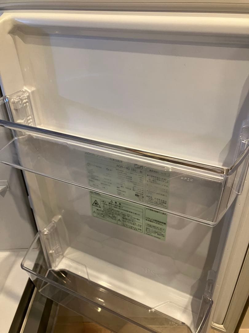 AQUA ノンフロン冷凍冷蔵庫 AQR-13G