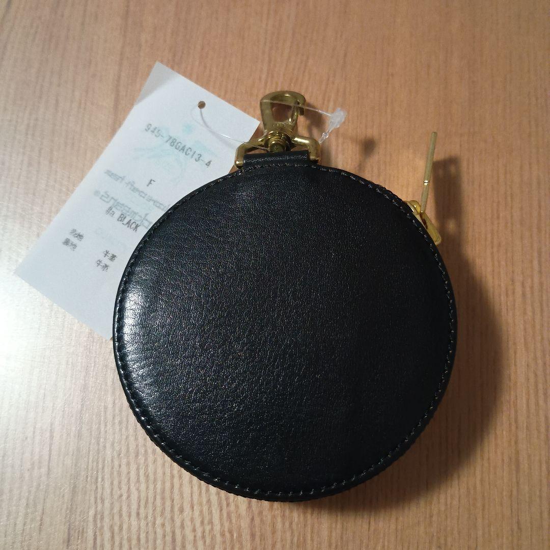 【希少】black means LEATHER COIN CASE
