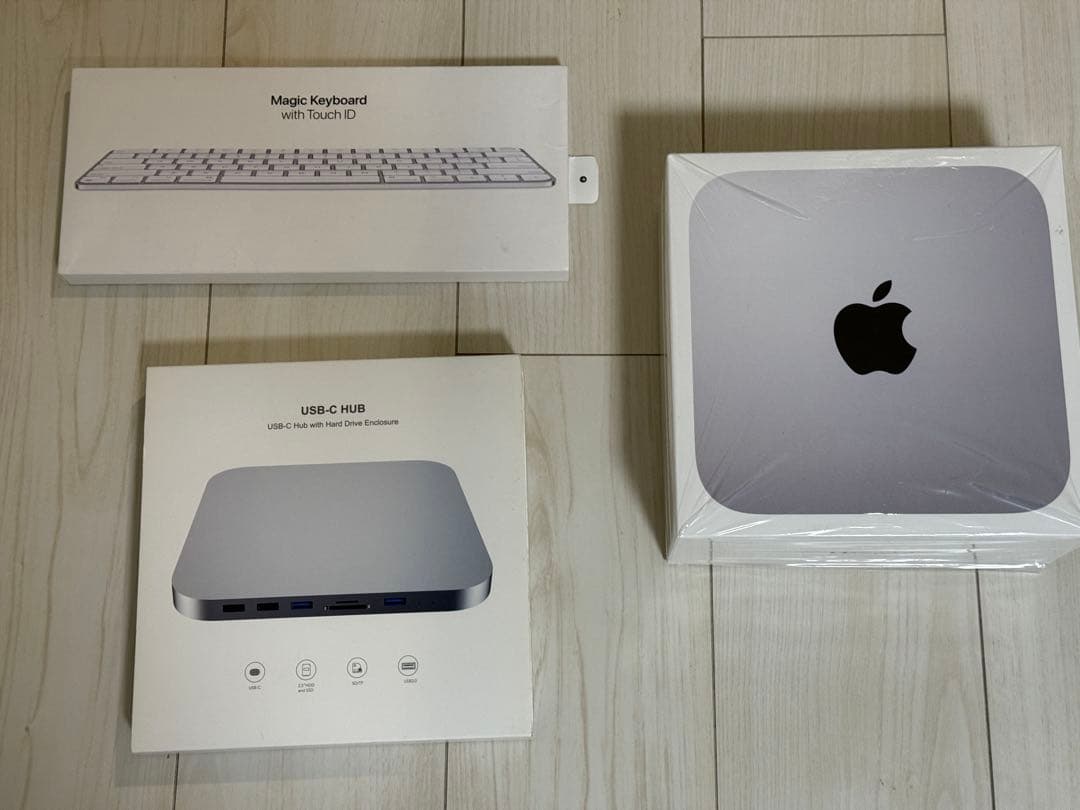 Mac mini 16GB＋拡張ドック＋Touch ID キーボード（US）